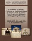 Image for Constant G. Tuffanelli, Petitioner, V. the United States of America. U.S. Supreme Court Transcript of Record with Supporting Pleadings