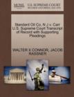 Image for Standard Oil Co, N J V. Carr U.S. Supreme Court Transcript of Record with Supporting Pleadings