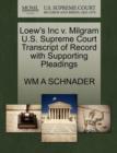 Image for Loew&#39;s Inc V. Milgram U.S. Supreme Court Transcript of Record with Supporting Pleadings