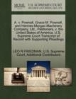Image for A. V. Pownall, Grace M. Pownall, and Hennes-Morgan Machinery Company, Ltd., Petitioners, V. the United States of America. U.S. Supreme Court Transcript of Record with Supporting Pleadings