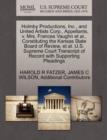 Image for Holmby Productions, Inc., and United Artists Corp., Appellants, V. Mrs. Frances Vaughn et al., Constituting the Kansas State Board of Review, et al. U.S. Supreme Court Transcript of Record with Suppor