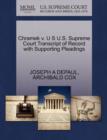 Image for Chramek V. U S U.S. Supreme Court Transcript of Record with Supporting Pleadings
