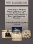Image for National Labor Relations Board, Petitioner, V. Purity Food Stores, Inc. U.S. Supreme Court Transcript of Record with Supporting Pleadings