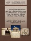 Image for U S for Use of Audley Moore and Son V. General Insurance Co. of America U.S. Supreme Court Transcript of Record with Supporting Pleadings