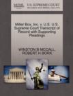 Image for Miller Box, Inc. V. U.S. U.S. Supreme Court Transcript of Record with Supporting Pleadings