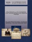 Image for B &amp; L Farms Co. V. U.S. U.S. Supreme Court Transcript of Record with Supporting Pleadings
