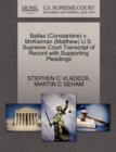 Image for Ballas (Constantine) V. McKiernan (Matthew) U.S. Supreme Court Transcript of Record with Supporting Pleadings