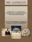 Image for Placid Oil Co. V. Louisiana U.S. Supreme Court Transcript of Record with Supporting Pleadings