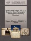 Image for Terrell (Willie Lee) V. U.S. U.S. Supreme Court Transcript of Record with Supporting Pleadings