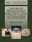 Image for Grand Lodge of the International Association of Machinists and Aerospace Workers, Petitioner, V. Kenneth W. Benda Et Al. U.S. Supreme Court Transcript of Record with Supporting Pleadings