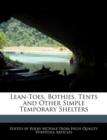 Image for Lean-Toes, Bothies, Tents and Other Simple Temporary Shelters