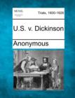 Image for U.S. V. Dickinson