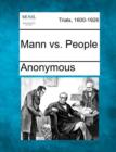 Image for Mann vs. People