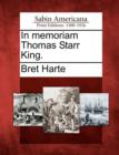 Image for In Memoriam Thomas Starr King.
