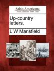 Image for Up-Country Letters.