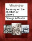 Image for An Essay on the Abolition of Slavery.