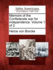 Image for Memoirs of the Confederate War for Independence. Volume 1 of 2
