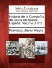 Image for Historia de la Compania de Jesus en Nueva-Espana. Volume 3 of 3
