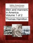 Image for Men and Manners in America. Volume 1 of 2