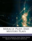 Image for Miracle Plays and Mystery Plays