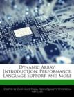 Image for Dynamic Array : Introduction, Performance, Language Support, and More