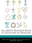 Image for All about Religion Book 4 : Criticisms of Religion