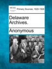 Image for Delaware Archives.
