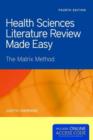 Image for Health Sciences Literature Review Made Easy
