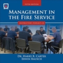 Image for Management In The Fire Service Instructor&#39;s Toolkit