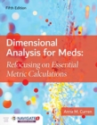 Image for Dimensional Analysis For Meds