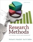 Image for Research Methods for Criminal Justice and Criminology