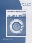 Image for AIM for Success Practice Sheets for Aufmann/Lockwood&#39;s Prelgebra: An  Applied Approach, 6th