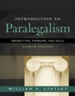 Image for Introduction to paralegalism  : perspectives, problems and skills