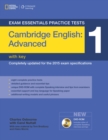 Image for Cambridge advanced practice test 1 with key
