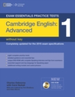 Image for Exam Essentials Practice Tests: Cambridge English Advanced 1 with DVD-ROM
