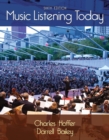 Image for Music Listening Today (with Digital Music Download Printed Access Card for the 4 CD Set)