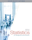 Image for Statistics for Management and Economics, Abbreviated