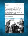 Image for Proceedings of the City Council of the City of Minneapolis, Minnesota, from January 1, 1897 to January 1, 1898.