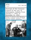 Image for Journals of the Common Council of the City of Indianapolis, Indiana from January 1, 1910, to December 31, 1910.