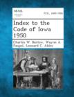 Image for Index to the Code of Iowa 1950
