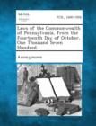 Image for Laws of the Commonwealth of Pennsylvania, from the Fourteenth Day of October, One Thousand Seven Hundred.