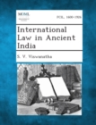 Image for International Law in Ancient India