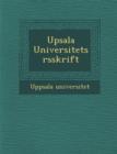 Image for Upsala Universitets ?rsskrift