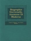 Image for Biographie Universelle, Ancienne Et Moderne