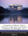 Image for Evaluation of Motor Vehicle Emissions Inspection-Maintenance Programs for Michigan, Vol. I