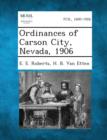 Image for Ordinances of Carson City, Nevada, 1906
