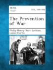 Image for The Prevention of War