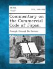 Image for Commentary on the Commercial Code of Japan.
