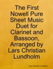 Image for First Nowell Pure Sheet Music Duet for Clarinet and Bassoon, Arranged by Lars Christian Lundholm