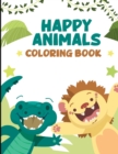 Image for Happy Animals Coloring Book